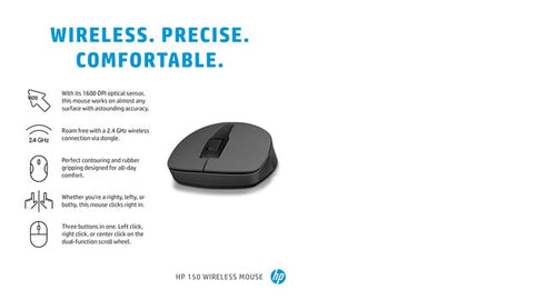 HP 150 Wireless Mouse HP 150 Wireless Mouse